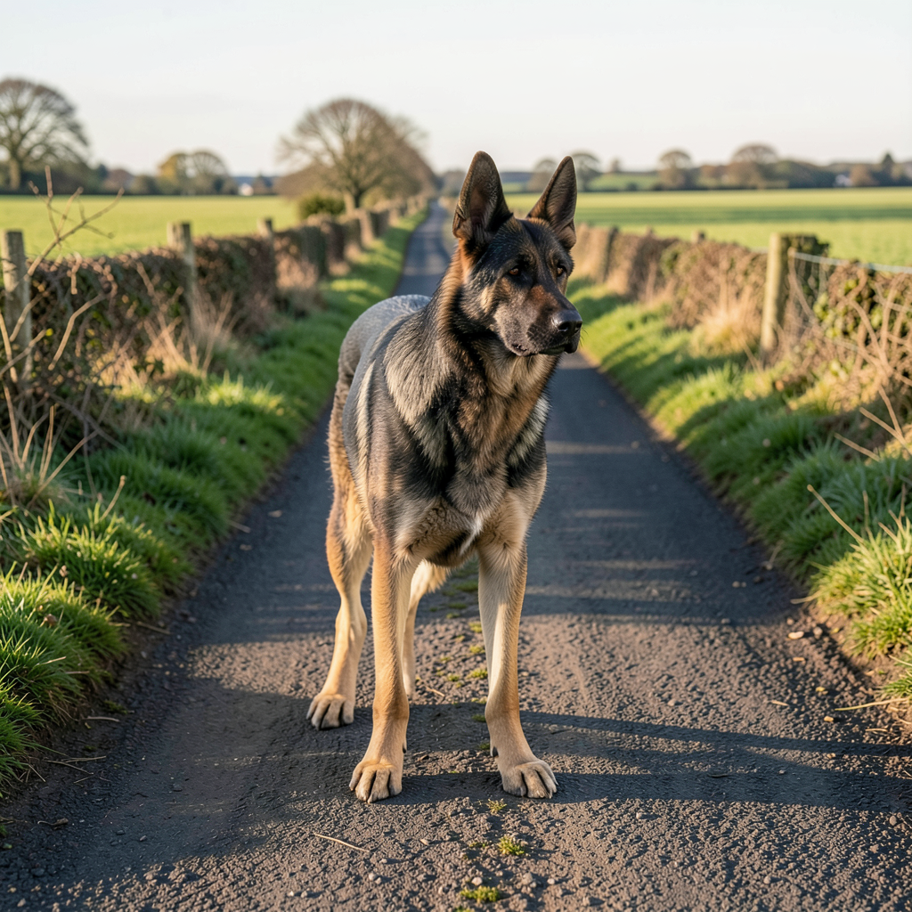 Police search for owner after German Shepherd involved in road incident in Faringdon area